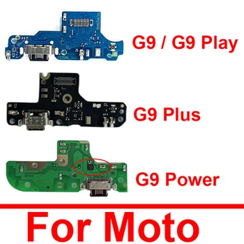 USB Şarj Portu Kurulu Motorola Moto G9 G9 Oyun G9 Artı G9 Güç USB Şarj Dock Kurulu Konektörü Onarım Parçaları