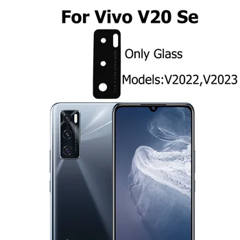 Yedek Orijinal Vivo V20 Se Arka Arka Kamera Cam Lens Yapışkanlı Etiket İle Kamera Koruyucu Onarım Parçaları